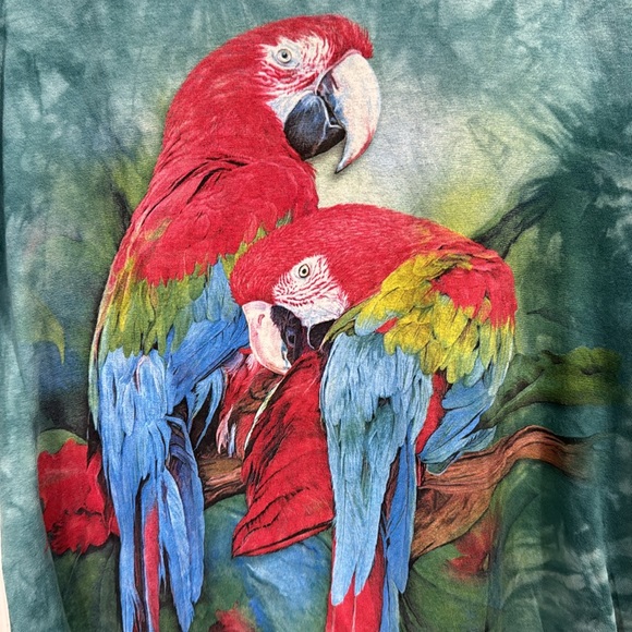 THE MOUNTAIN RAINBOW PARROT TIE DYE GRAPHIC TEE - Picture 4 of 6